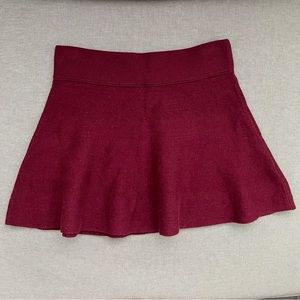 Aritzia Talula Vanderbilt knit mini skirt